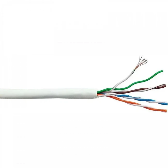 Кабель витая пара LANMASTER LAN-5EUTP-PT-LSZH-WH