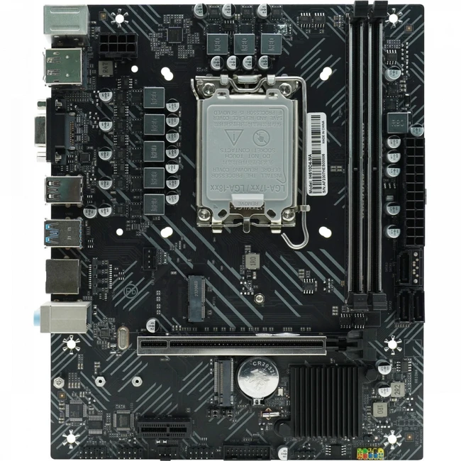 Материнская плата AFOX IH610D4-MA-V4 (Micro-ATX, LGA 1700)