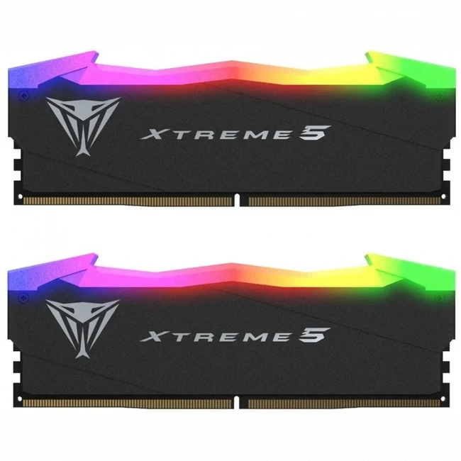 ОЗУ Patriot 48Gb DDR5 7600MHz Patriot Viper Xtreme 5 RGB 538715 (DIMM, DDR5, 48 Гб (2 x 24 Гб), 7600 МГц)