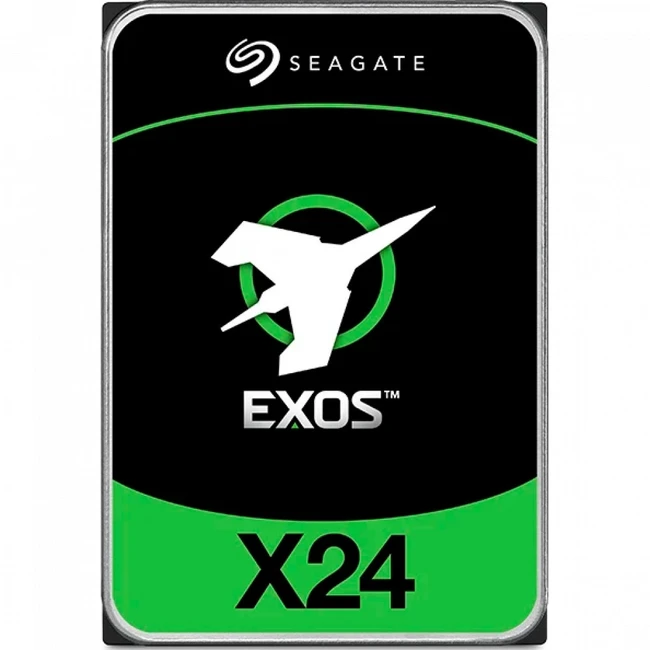 Внутренний жесткий диск Seagate Exos X24 (ST12000NM002H) 540232 (HDD (классические), 12 ТБ, 3.5 дюйма, SATA)