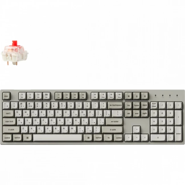 Клавиатура Keychron C2 Pro 8K C2PX-M1-RU Проводная, USB