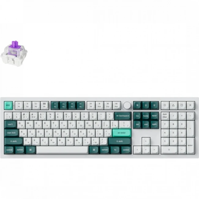Клавиатура Keychron Q6 HE (Q6H-P1P) Q6H-P1P-RU (Беспроводная, USB)