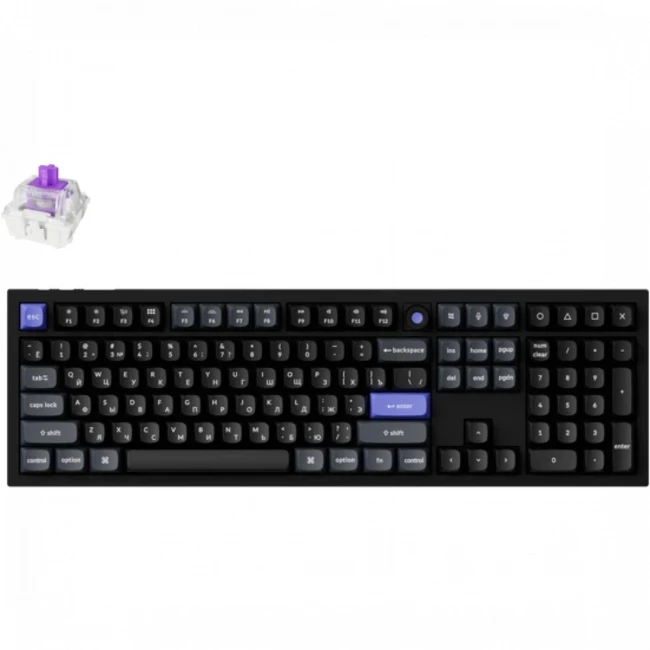 Клавиатура Keychron Q6 HE 8K (Q6HW-M1P) Q6HW-M1P-RU (Беспроводная, USB)