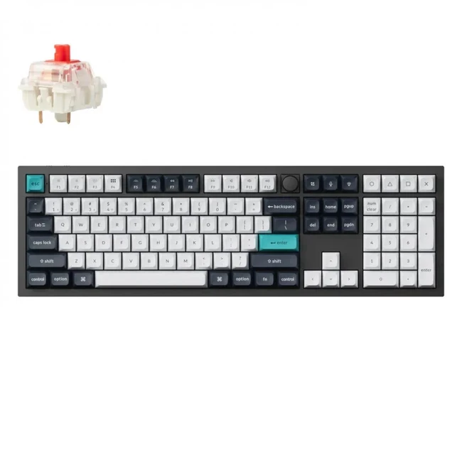 Клавиатура Keychron Q6 Max (Q6M-M1P-RU) (Беспроводная, USB)