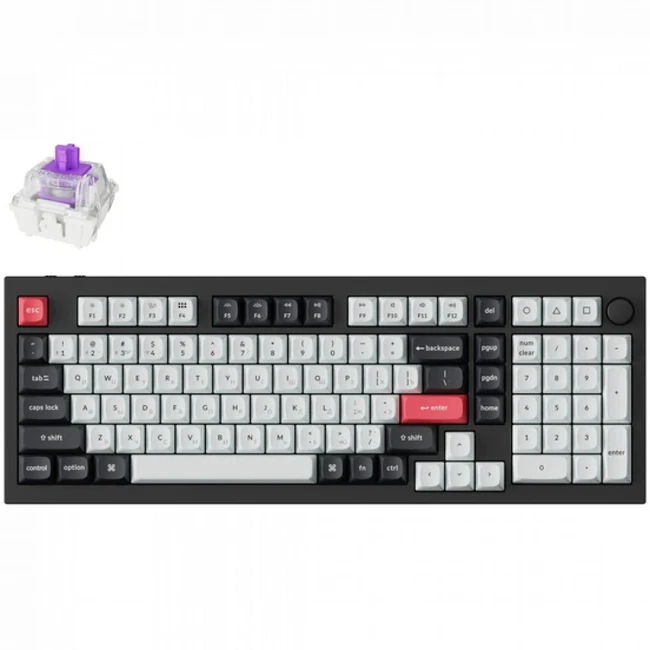 Клавиатура Keychron Q5 HE (Q5H-M1) Q5H-M1P-RU (Беспроводная, USB)