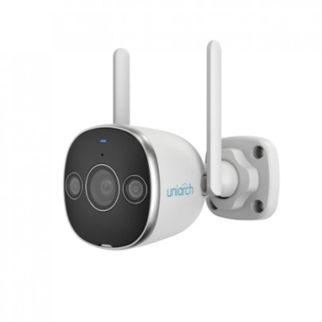 IP видеокамера Uniarch Uho-B2D-M5F4D Цилиндрическая, Уличная, WiFi, Фиксированный объектив, 4 мм, CMOS, 5 Мп ~ 2880×1620