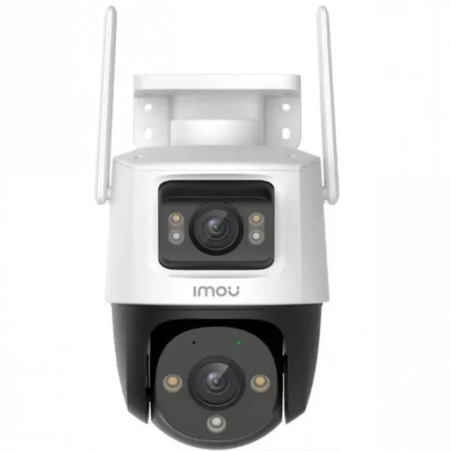 IP видеокамера IMOU Cruiser Dual IPC-S7XP-6M0WED-0360B-imou (PTZ-поворотная, Уличная, WiFi, Фиксированный объектив, 2.8 мм, 1/2.8", 3 Мп ~ 2304x1296)