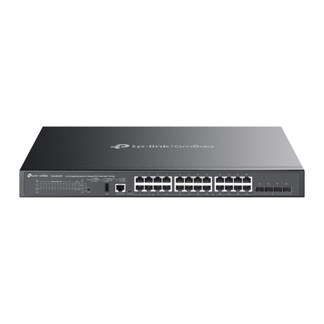 Коммутатор TP-Link SG5428XMPP 1000 Base-T (1000 мбит/с), 4 SFP порта