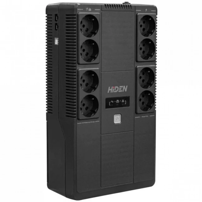 Источник бесперебойного питания HIDEN EXPERT ULS600EF 600 ВА, 360 Вт