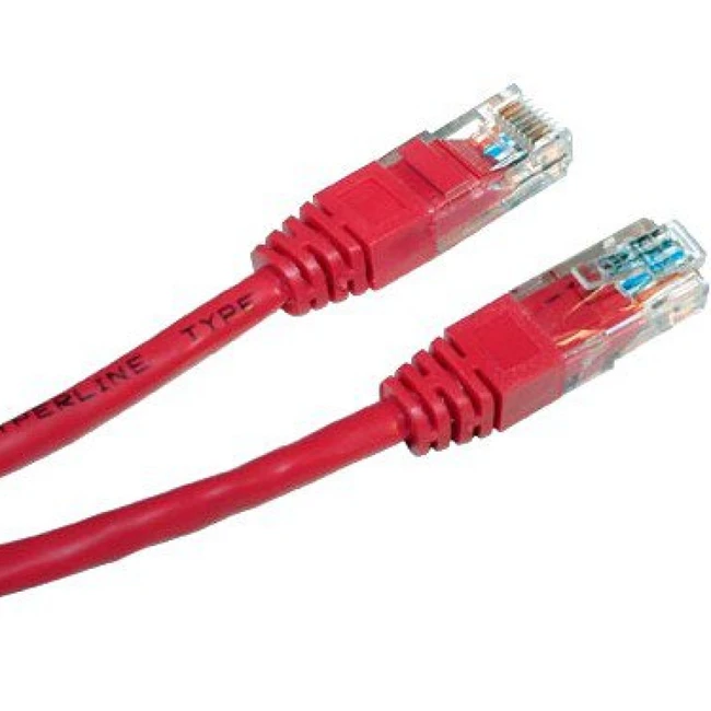 Патч-корд Hyperline PC-LPM-UTP-RJ45-RJ45-C5e-5M-LSZH-RD