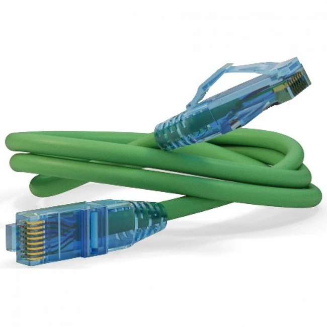 Патч-корд Hyperline PC-LPM-UTP-RJ45-RJ45-C6-1.5M-LSZH-GN