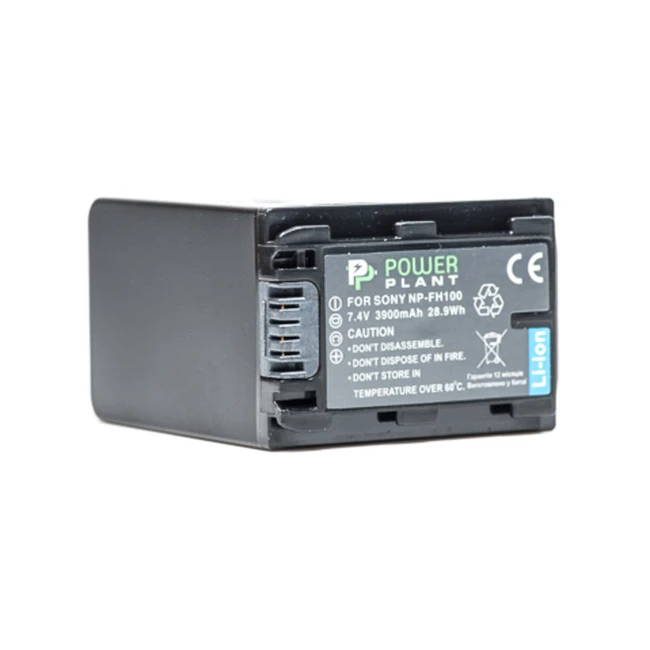 Аксессуар для фото и видео PowerPlant Sony NP-FH100 3900mAh DV00DV1205