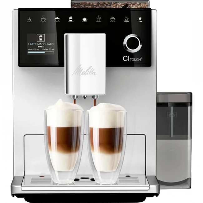 Кофемашина Melitta CI Touch F630-101 серебристая EU