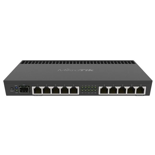 Маршрутизатор Mikrotik RB4011IGS+RM 10/100/1000 Base-TX (1000 мбит/с)