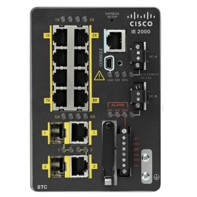 Коммутатор Cisco IE-2000-8TC-L (100 Base-TX (100 мбит/с))