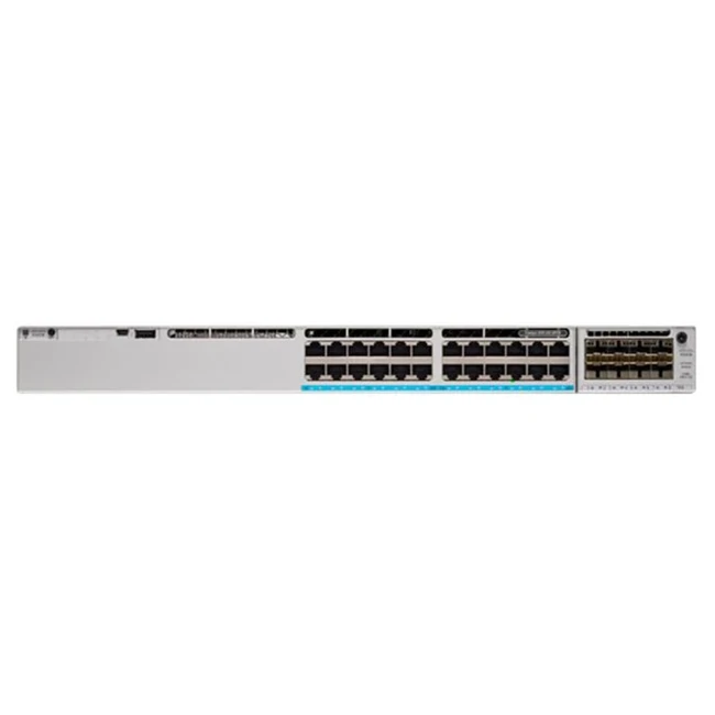 Коммутатор Cisco Catalyst 9300L-24T-4G-A C9300L-24T-4G-A 1000 Base-TX (1000 мбит/с), 4 SFP порта
