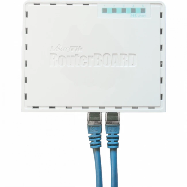 Маршрутизатор Mikrotik hEX RB750Gr3 RB750Gr3 hEX (10/100/1000 Base-TX (1000 мбит/с))