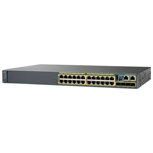 Коммутатор Cisco Catalyst 2960-X WS-C2960X-24TS-L 1000 Base-TX (1000 мбит/с), 4 SFP порта
