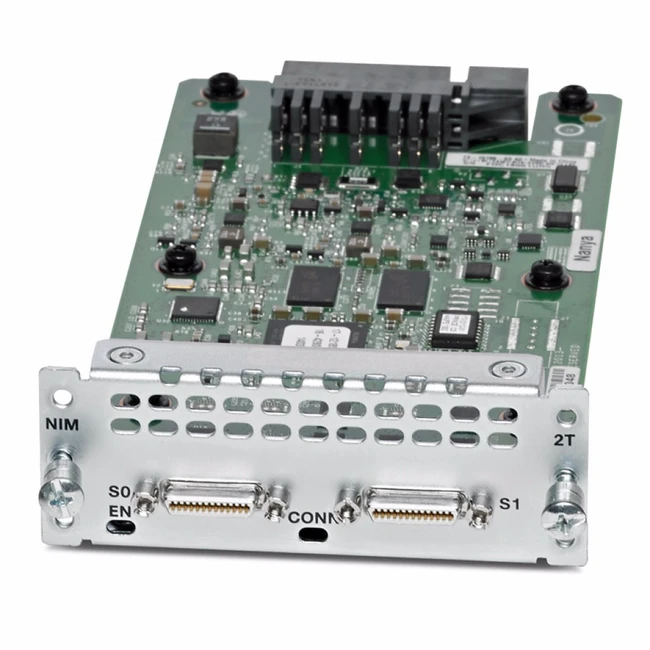 Сетевое устройство Cisco 1-Port Serial WAN Interface card NIM-1T= Модуль