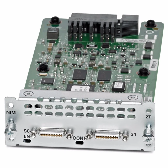 Сетевое устройство Cisco 2-Port Serial WAN Interface card NIM-2T= (Модуль)