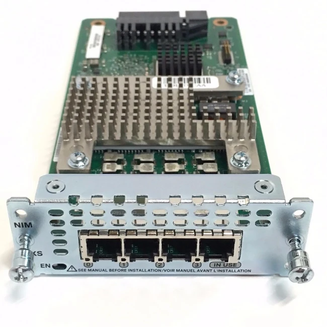Сетевое устройство Cisco 4-port Network Interface Module NIM-4BRI-NT/TE= Модуль