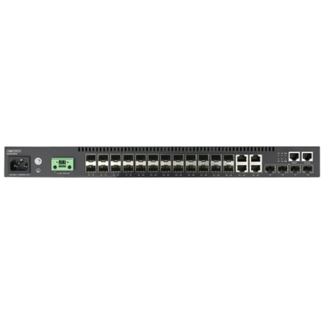 Коммутатор Edge-corE ECS4120-28Fv2 (1000 Base-TX (1000 мбит/с), 4 SFP порта)
