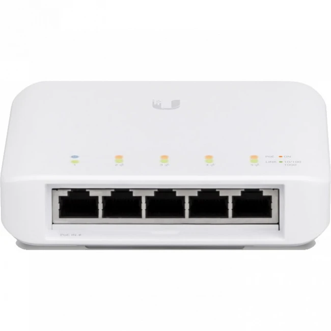 Коммутатор Ubiquiti UniFi Switch Flex USW-Flex 1000 Base-TX (1000 мбит/с)