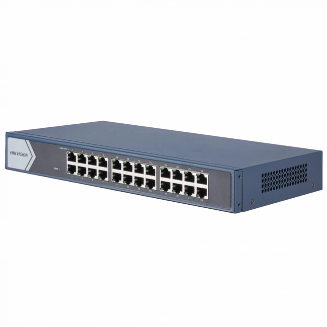 Коммутатор Hikvision DS-3E0524-E(B) 1000 Base-TX (1000 мбит/с)