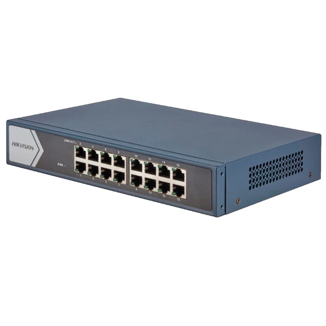 Коммутатор Hikvision DS-3E0516-E(B) 1000 Base-TX (1000 мбит/с)
