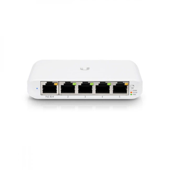 Коммутатор Ubiquiti UniFi USW-Flex-Mini USW-Flex-Mini-EU 1000 Base-TX (1000 мбит/с)
