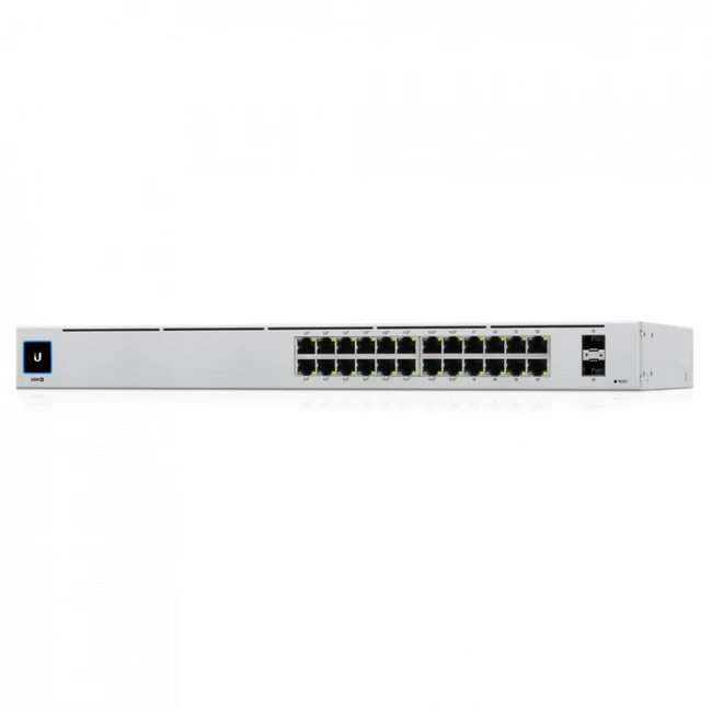 Коммутатор Ubiquiti USW-24-POE USW-24-POE-EU 1000 Base-TX (1000 мбит/с), 2 SFP порта