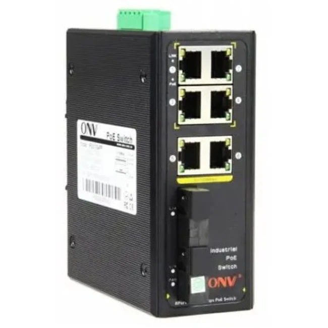 Коммутатор ONV IPS31084PF-M 100 Base-TX (100 мбит/с), 2 SFP порта