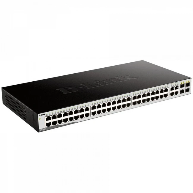 Коммутатор D-link DGS-1052/A 1000 Base-TX (1000 мбит/с), 4 SFP порта