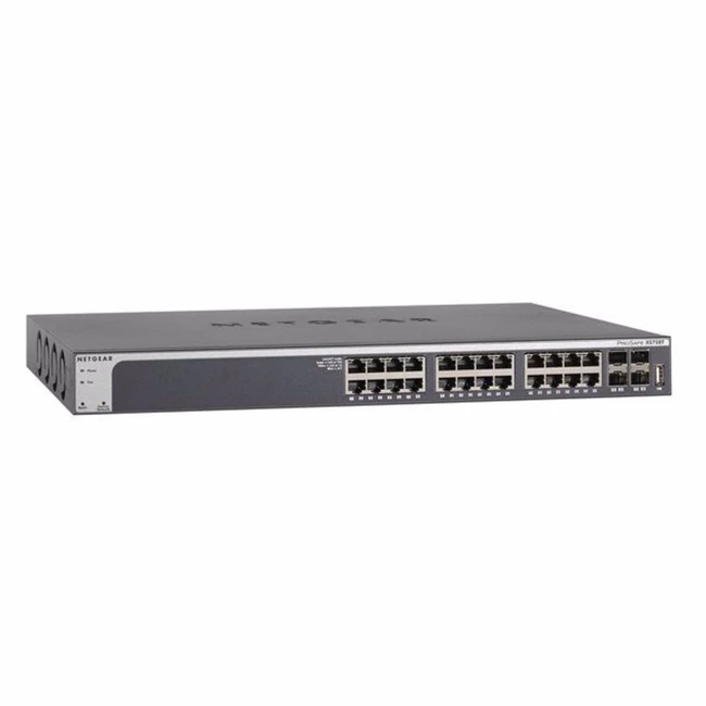 Коммутатор NETGEAR XS728T-100NES 10 GBase-T (10000 мбит/с), 4 SFP порта