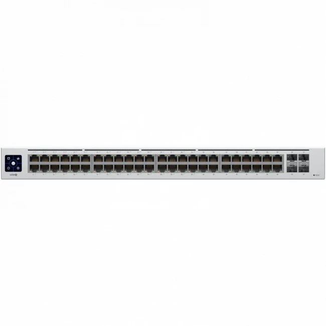 Коммутатор Ubiquiti USW-48-POE-EU (1000 Base-TX (1000 мбит/с), 4 SFP порта)