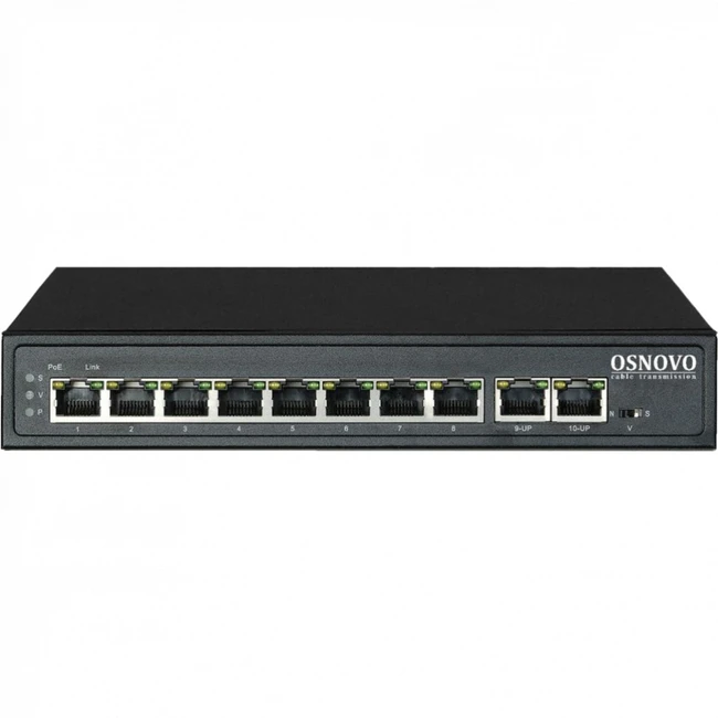 Коммутатор OSNOVO PoE коммутатор SW-21000(120W) 100 Base-TX (100 мбит/с)