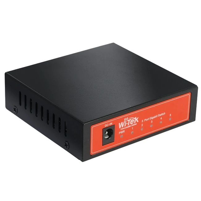 Коммутатор Wi-Tek WI-SG105 1000 Base-TX (1000 мбит/с)