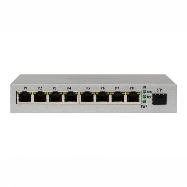 Коммутатор SNR S1908-1GS SNR-S1908-1GS 100 Base-TX (100 мбит/с), 1 SFP порт