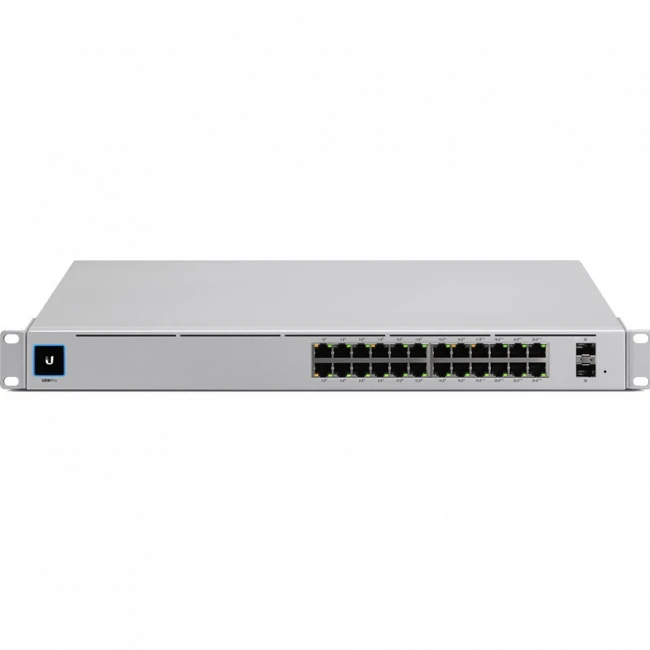 Коммутатор Ubiquiti UniFi Switch 24 PRO USW-PRO-24 1000 Base-TX (1000 мбит/с), 2 SFP порта