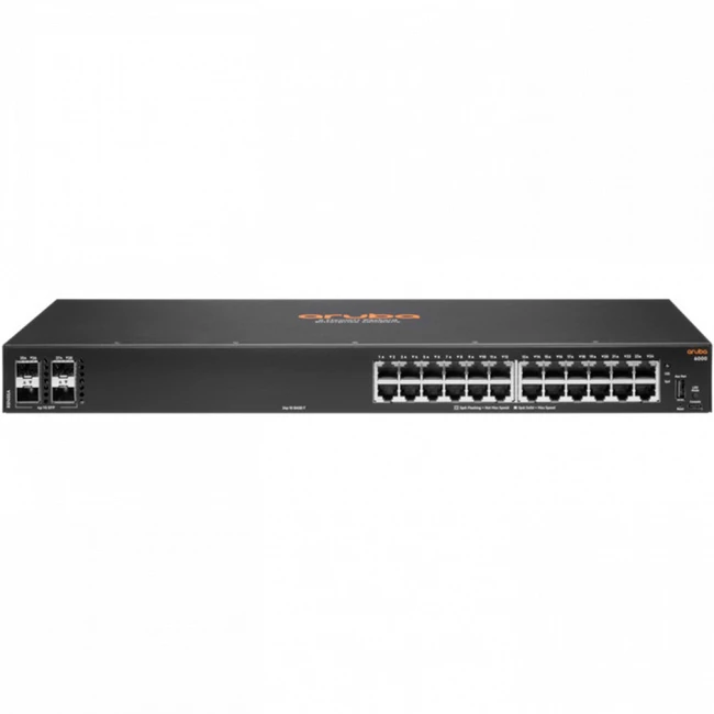 Коммутатор HPE CX 6000 24G 4SFP R8N88A (1000 Base-TX (1000 мбит/с), 4 SFP порта)
