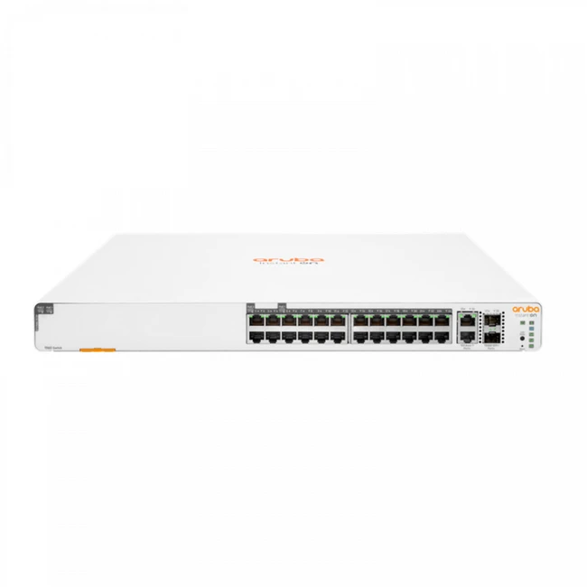 Коммутатор HPE Aruba Instant On 1960 JL807A#ABB 1000 Base-TX (1000 мбит/с), 2 SFP порта