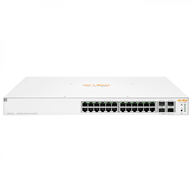 Коммутатор HPE Aruba Instant On 1830 24G 12p JL813A#ABB 1000 Base-TX (1000 мбит/с), 4 SFP порта