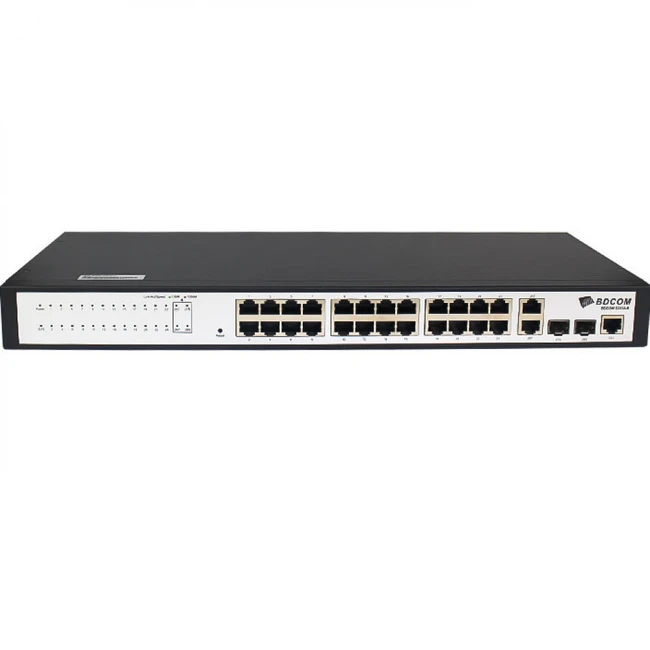 Коммутатор BDCOM S2228-B 100 Base-TX (100 мбит/с), 2 SFP порта