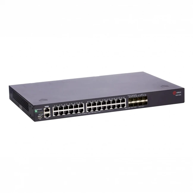 Коммутатор QTECH QSW-6200-32T 1000 Base-TX (1000 мбит/с), 4 SFP порта