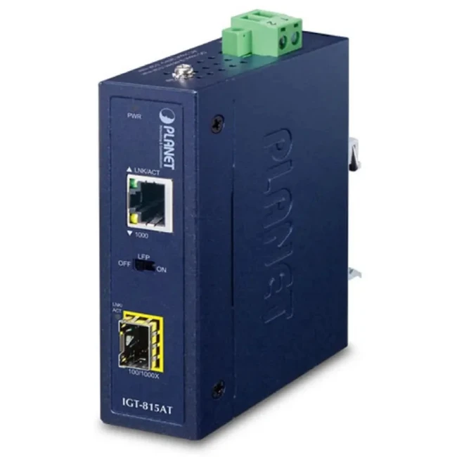Аксессуар для сетевого оборудования Planet Медиаконвертер IGT-815AT