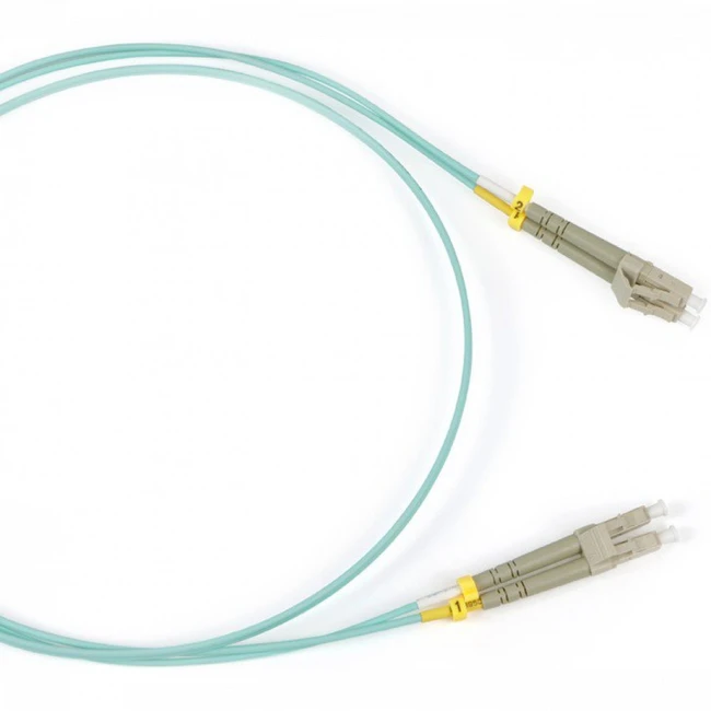 Оптический патч-корд Hyperline FC-D2-503-LC/PR-LC/PR-H-5M-LSZH-AQ