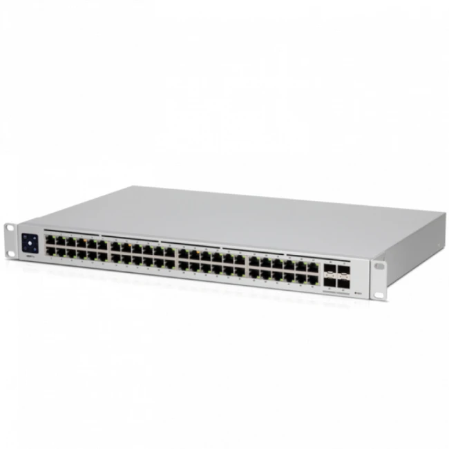 Коммутатор Ubiquiti UniFi Professional 48Port Gigabit Switch USW-Pro-48-EU 1000 Base-TX (1000 мбит/с), 4 SFP порта