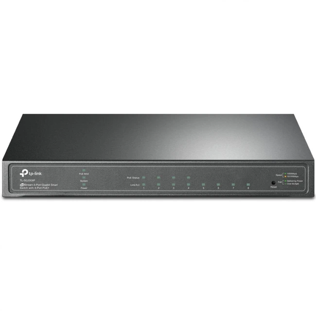 Коммутатор TP-Link TL-SG2008P (V3) TL-SG2008 (V3) (1000 Base-TX (1000 мбит/с))