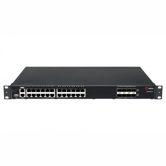 Коммутатор QTECH QSW-6300-32T 1000 Base-T (1000 мбит/с), 8 SFP портов