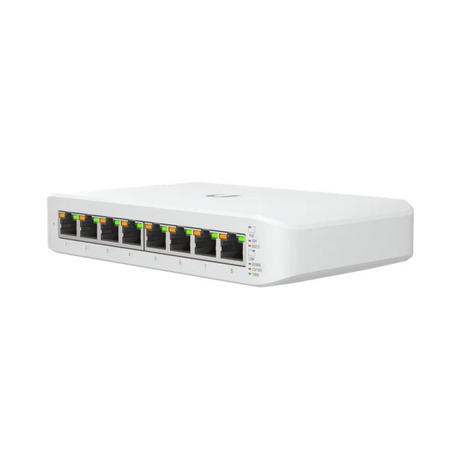 Коммутатор Ubiquiti UniFi Switch Lite 8 PoE USW-Lite-8-PoE 1000 Base-TX (1000 мбит/с)